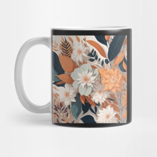 A Serenading Pattern of Blossoms Mug